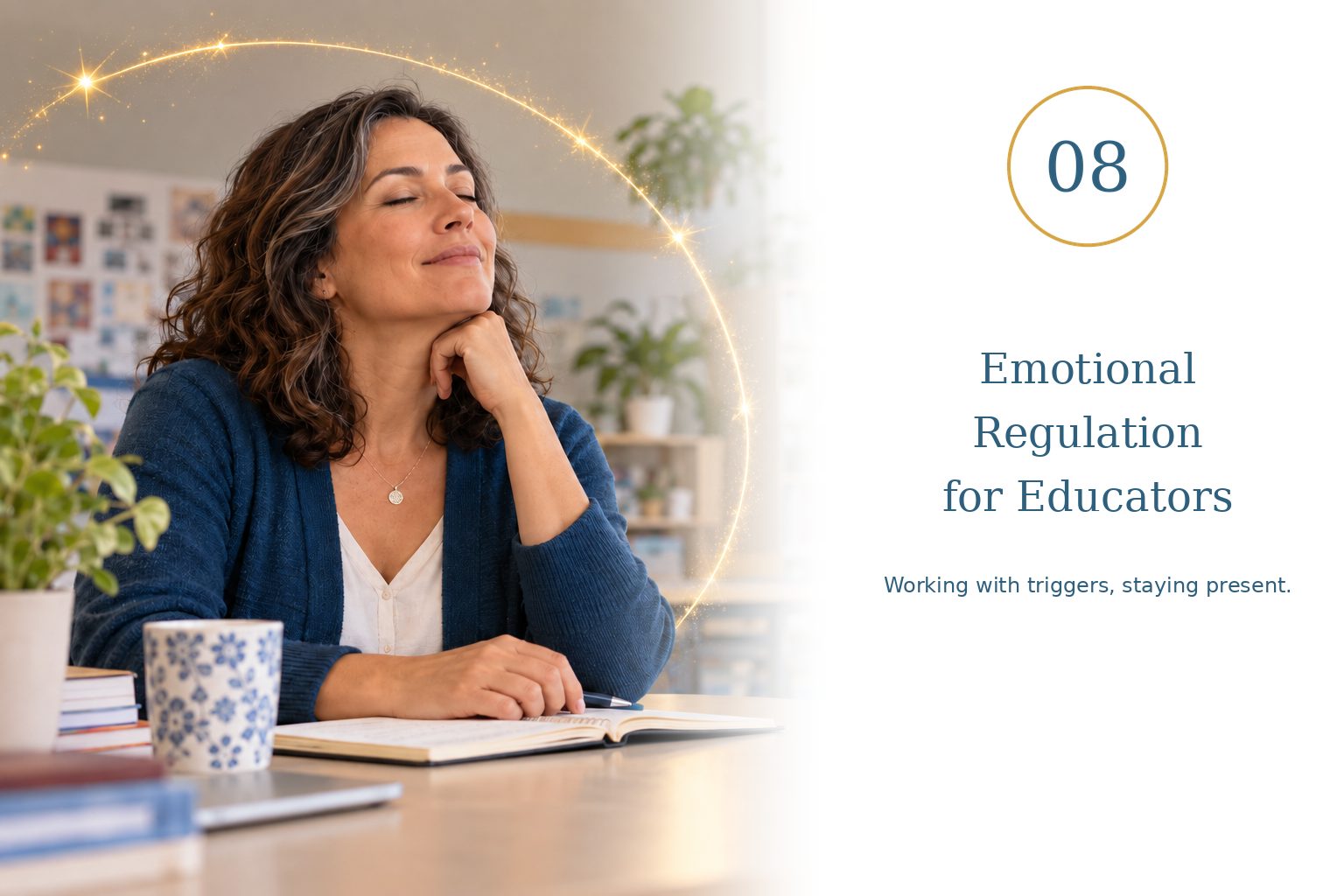 Emotional Regulation for Teachers — working with triggers, staying present.