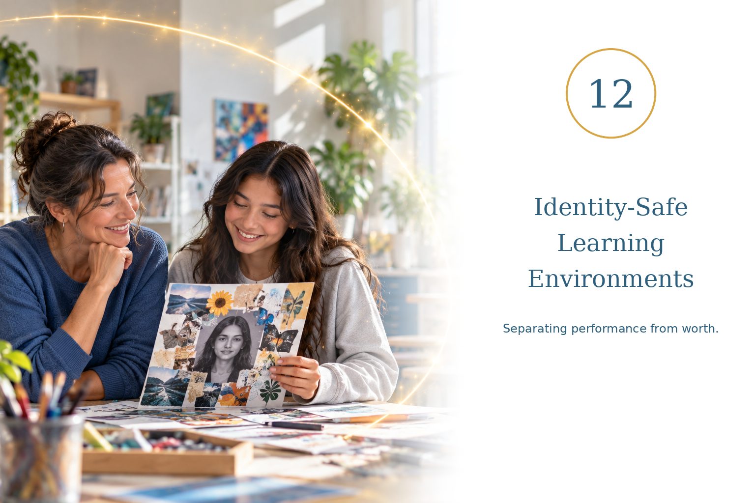 Identity-Safe Learning Environments — separating performance from worth.