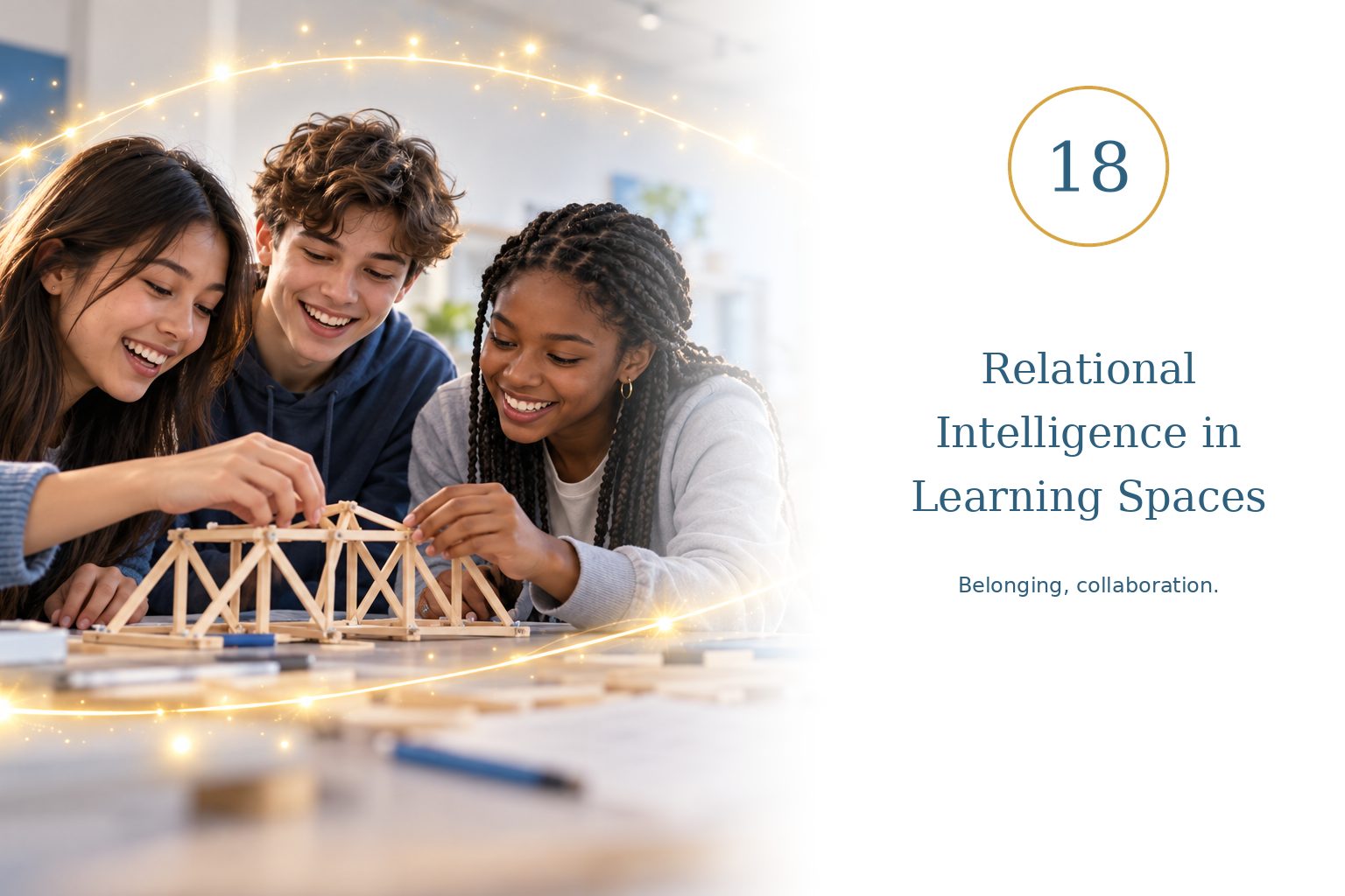 Relational Intelligence in Learning Spaces — belonging, collaboration.