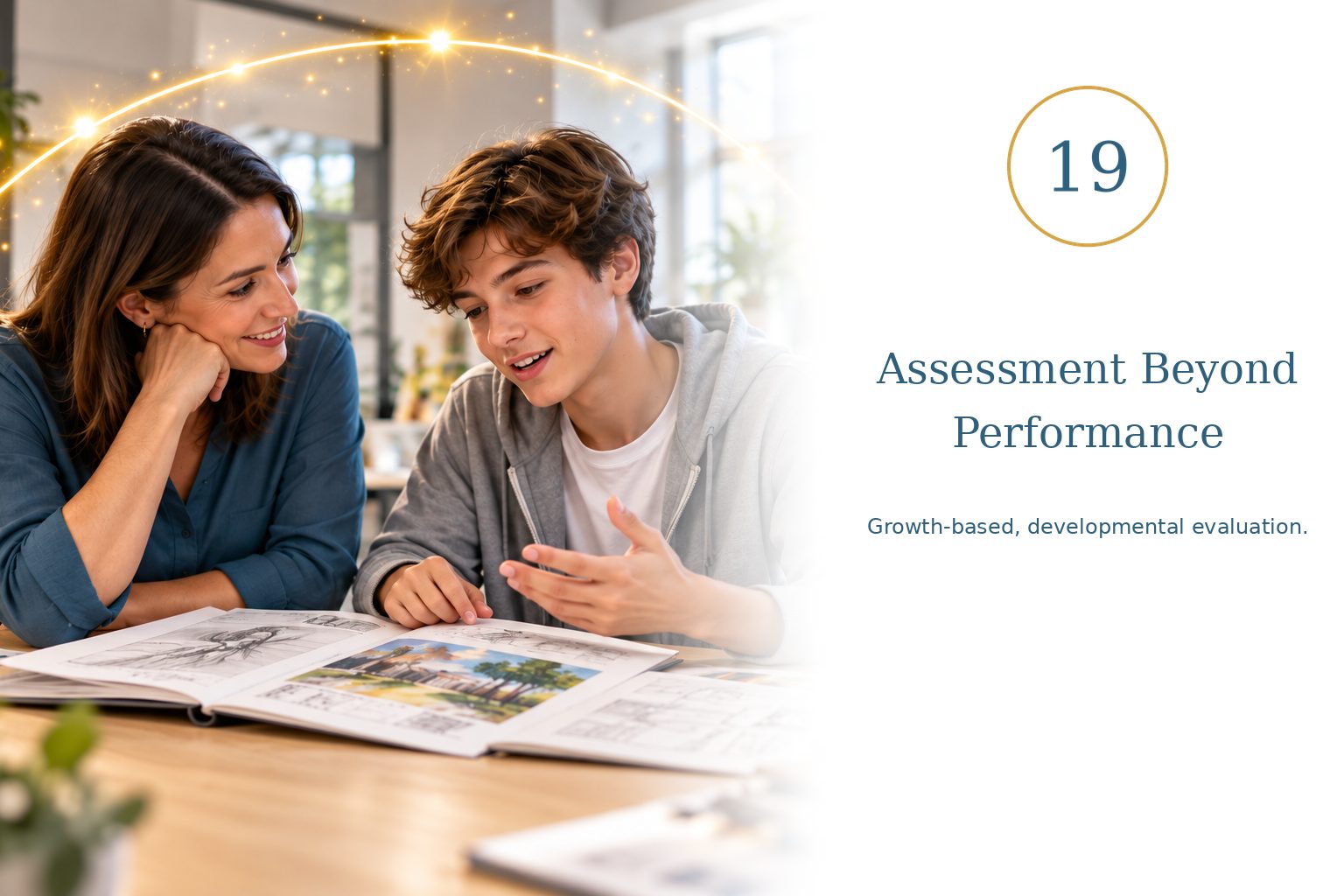 Assessment Beyond Performance — growth-based, developmental evaluation.
