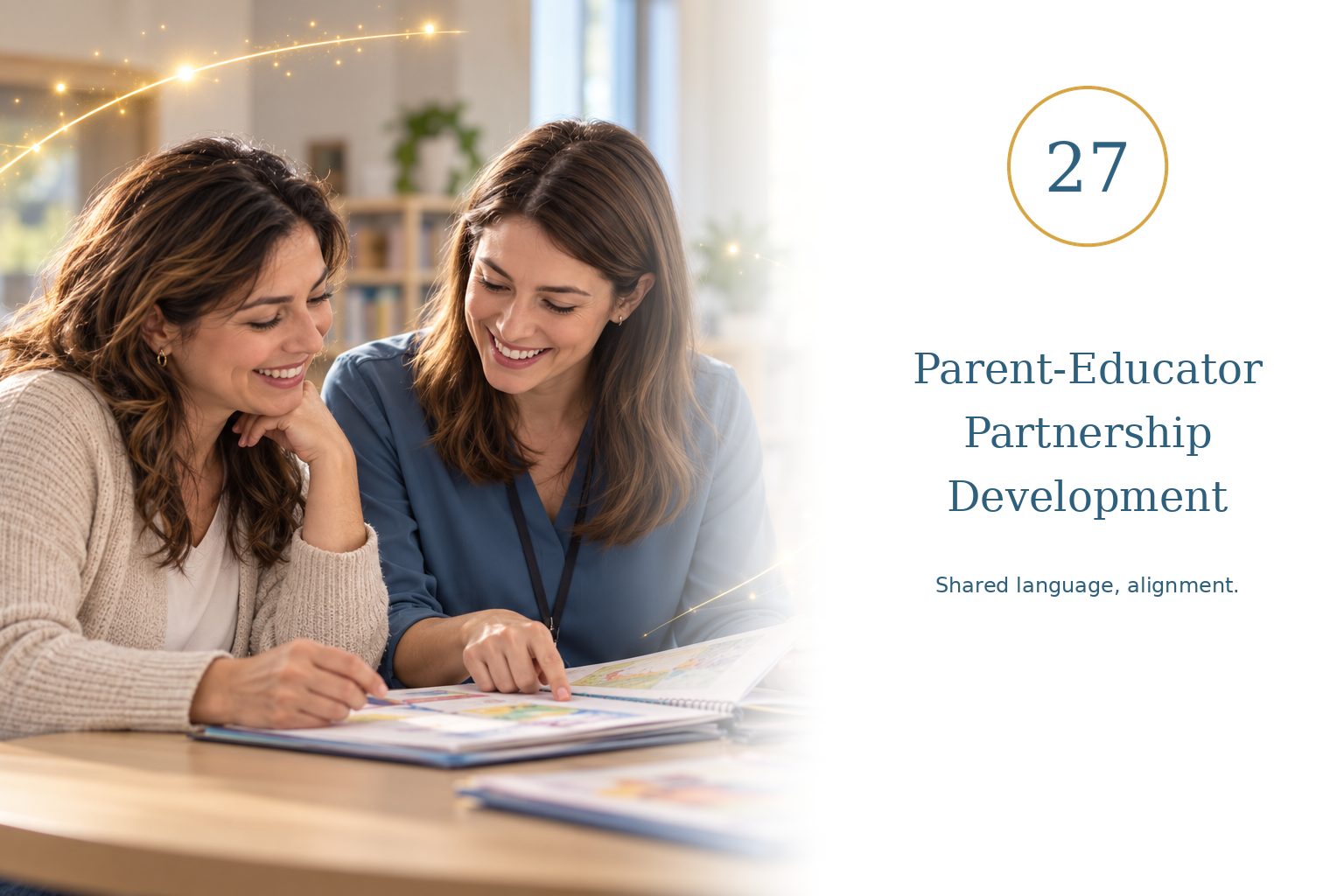 Parent-Teacher Development Partnership — Shared language, alignment.