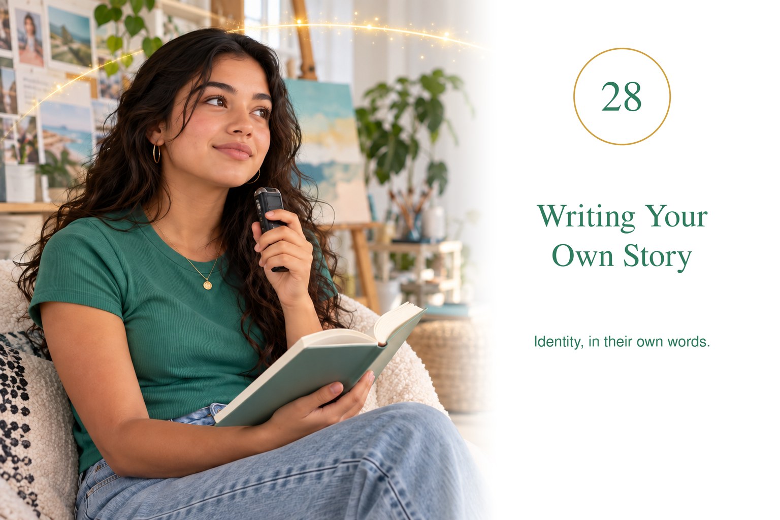 Writing Your Own Story — Identity, in their own words.