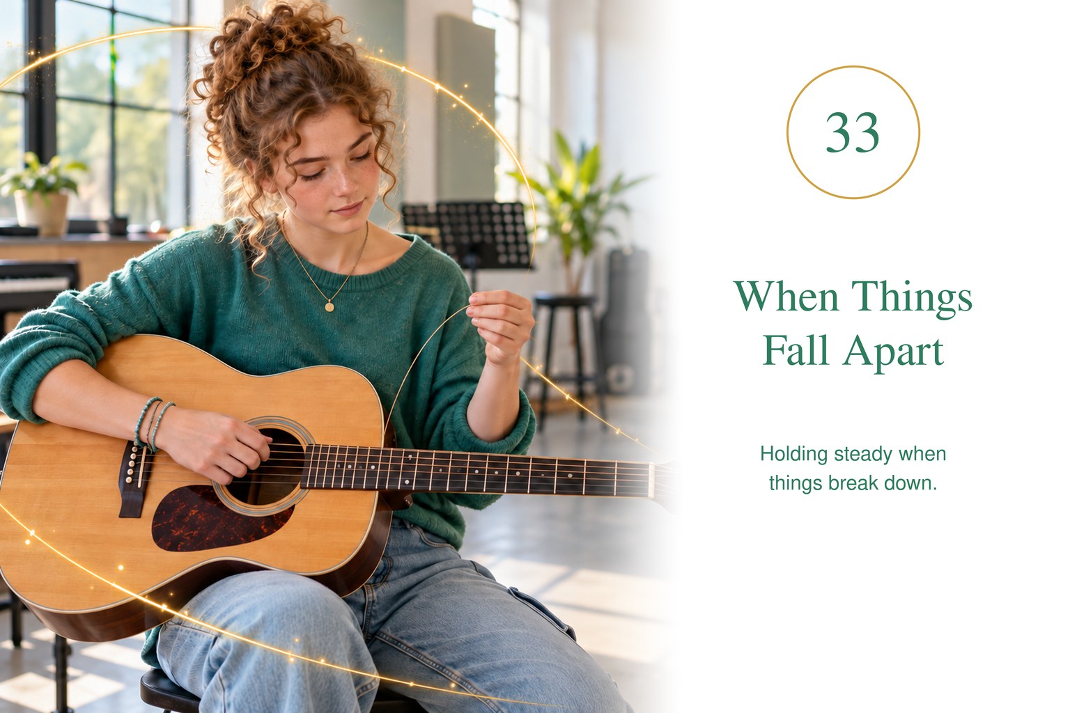When Things Fall Apart — Holding steady when things break down.