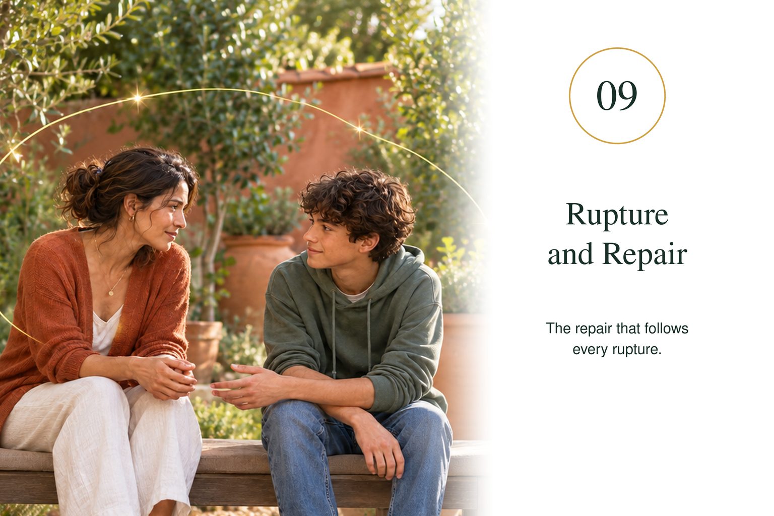 Rupture and Repair — the repair that follows every rupture.
