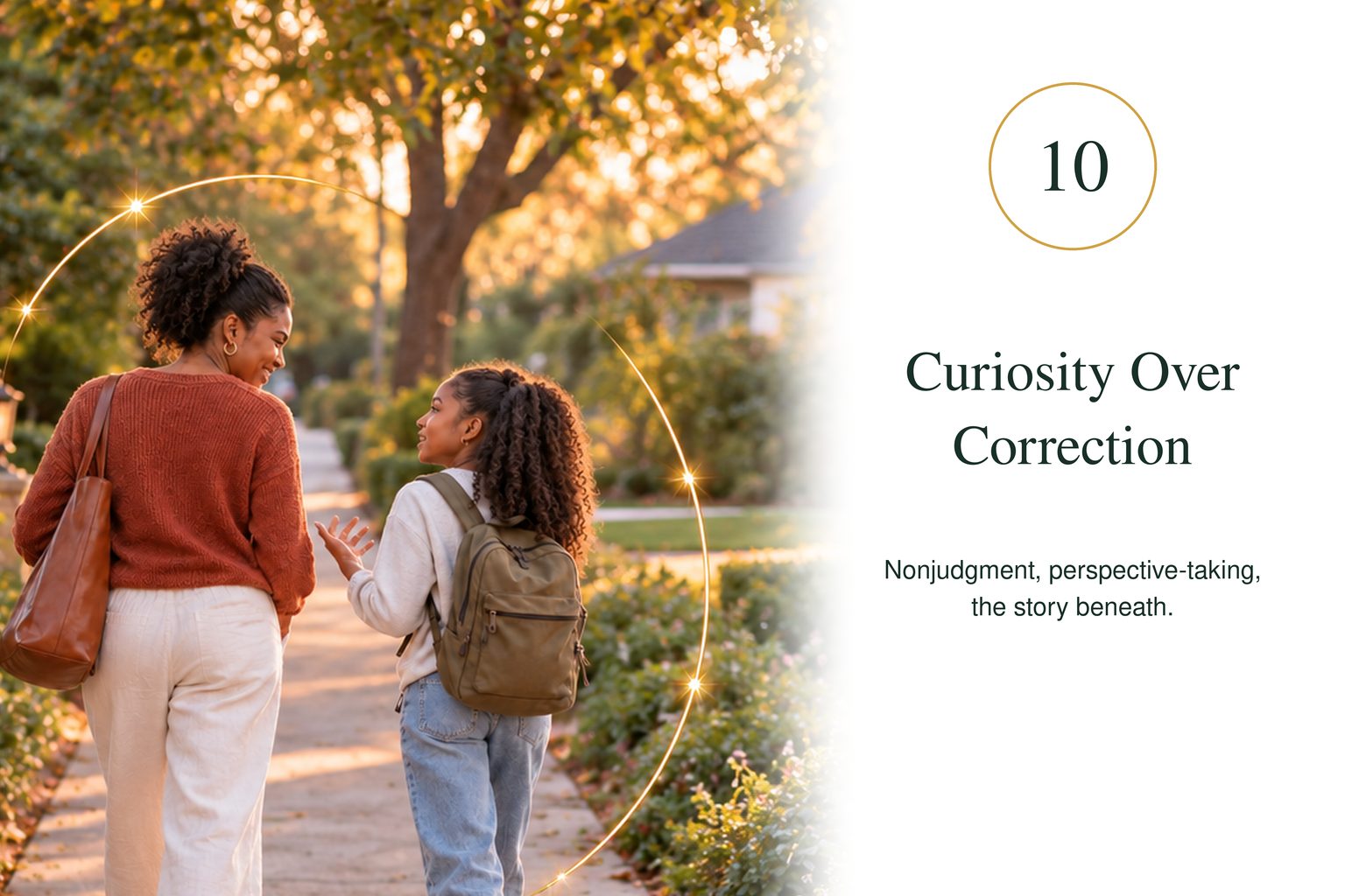 Curiosity Over Correction — nonjudgment, perspective-taking, the story beneath.