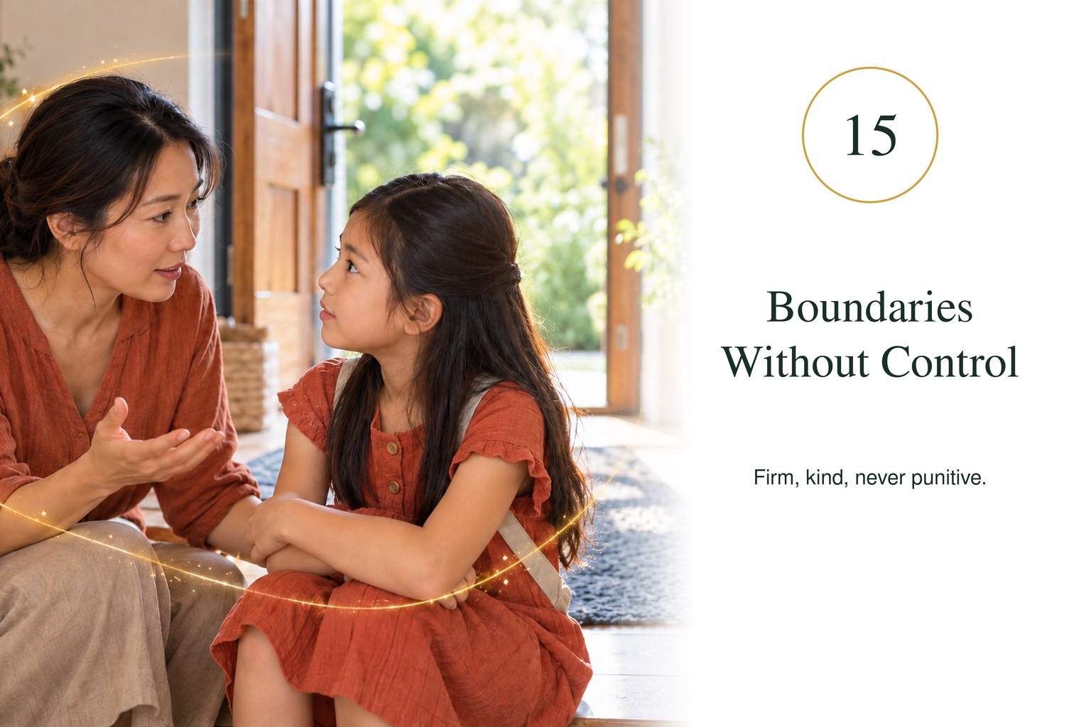 Boundaries Without Control — firm, kind, never punitive.